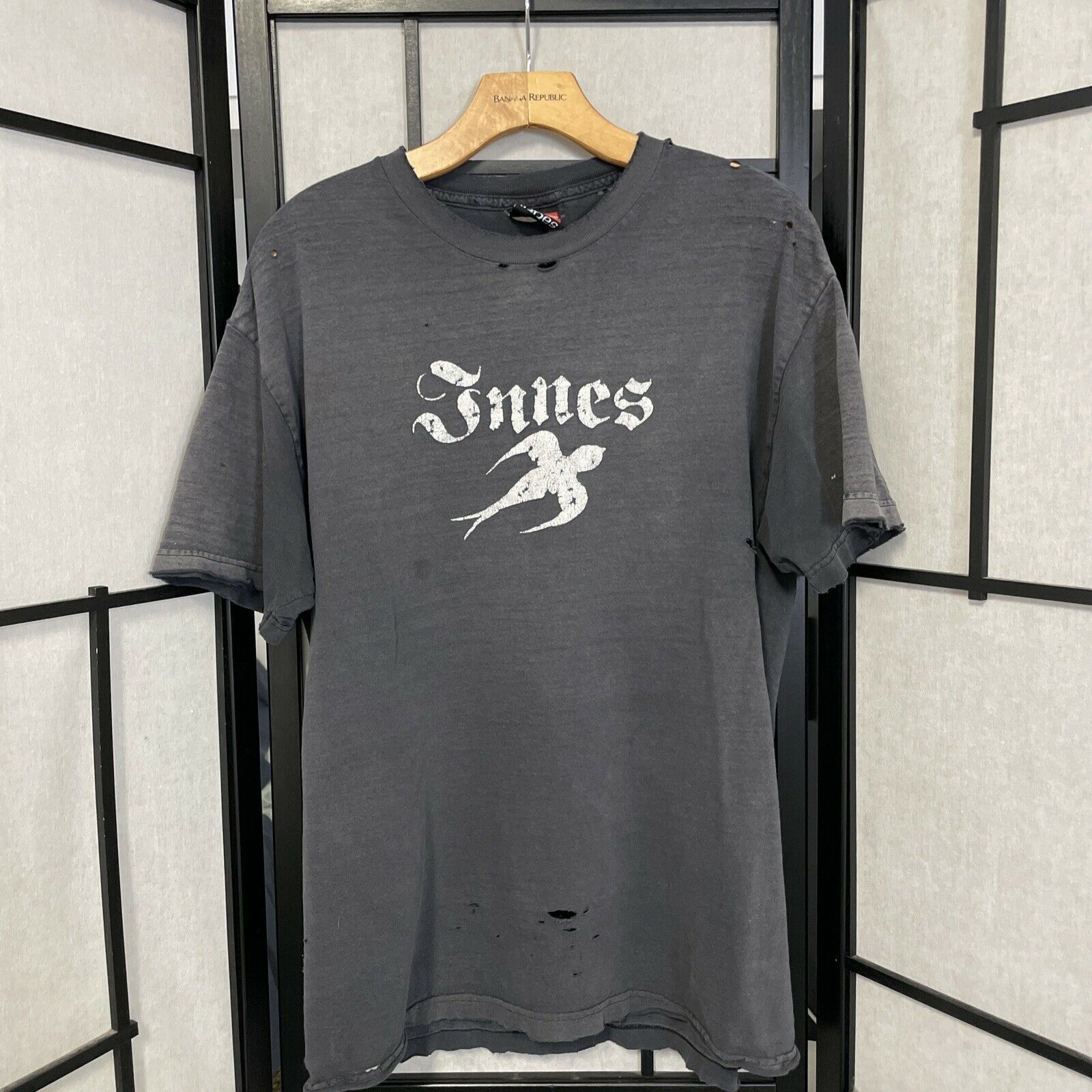 Other Innes Skate T Shirt Faded Heavy Distressed L Size US L / EU 52-54 / 3 - 1 Thumbnail