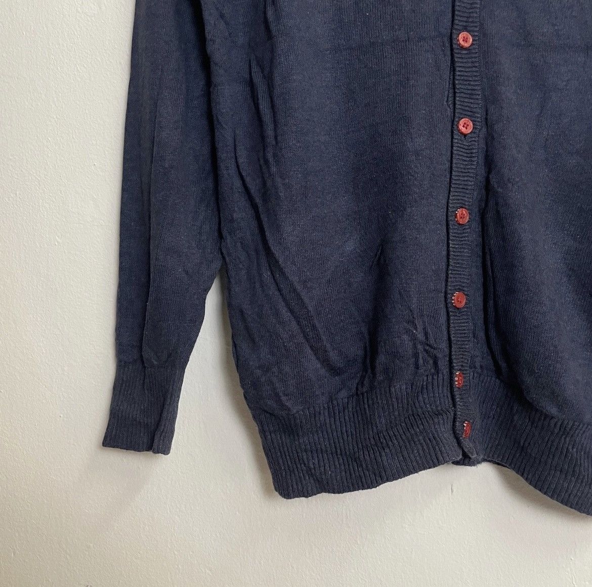Aran Isles Knitwear × Japanese Brand Vintage Rodeo Crowns Cardingan Sweater Size US M / EU 48-50 / 2 - 7 Thumbnail