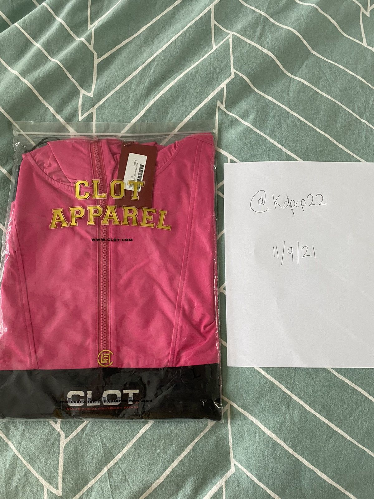 CLOT apparel jacket buy large