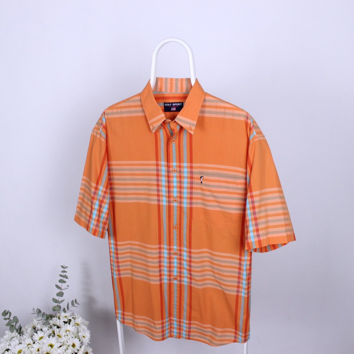 Polo Ralph Lauren Vintage Polo Ralph Lauren Golf Sport Short Sleeve Shirt Size US L / EU 52-54 / 3 - 2 Thumbnail