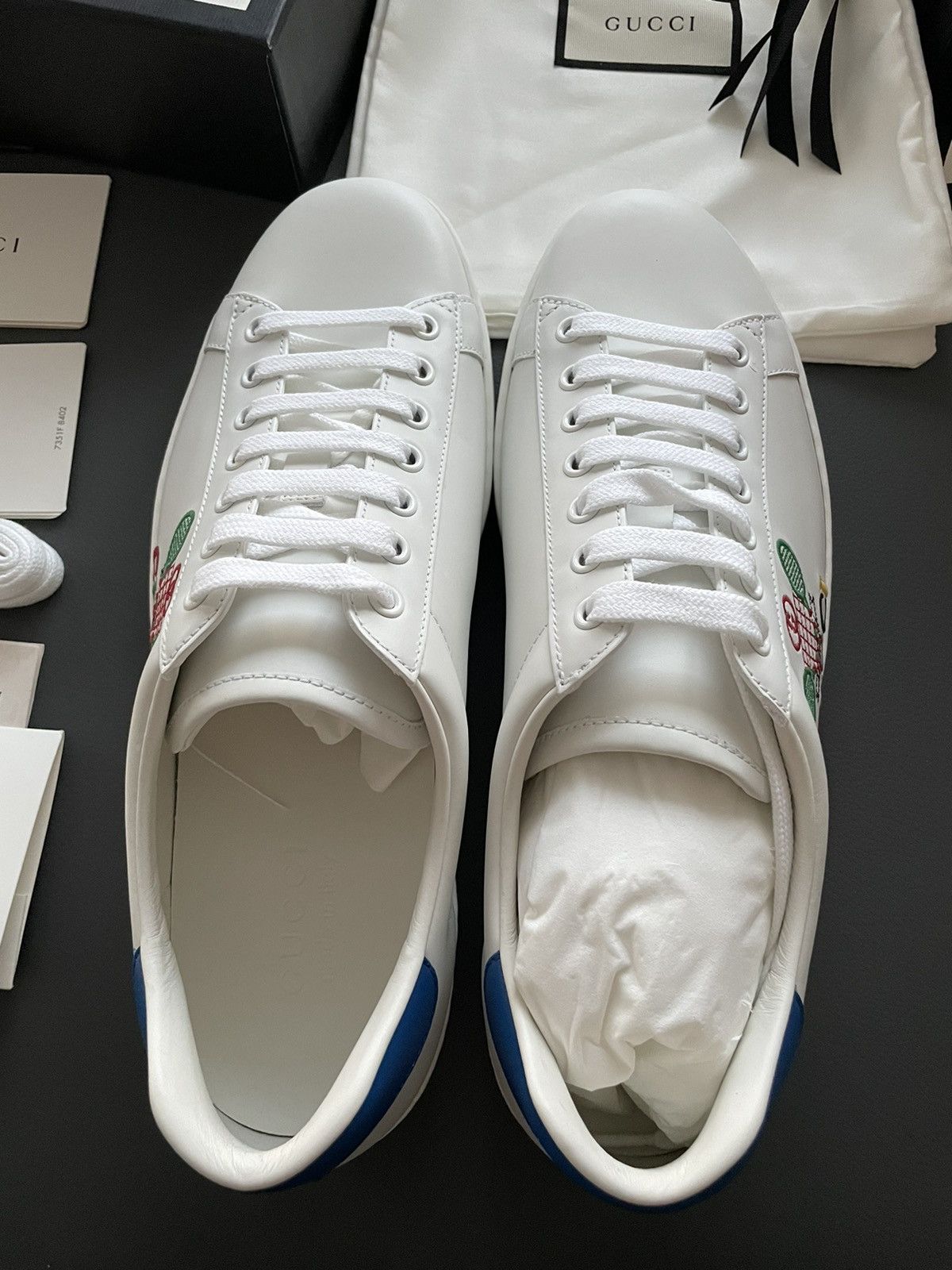 Gucci Super Runway Gucci Tennis Sneaker Brand New Size US 10 / EU 43 - 12 Thumbnail