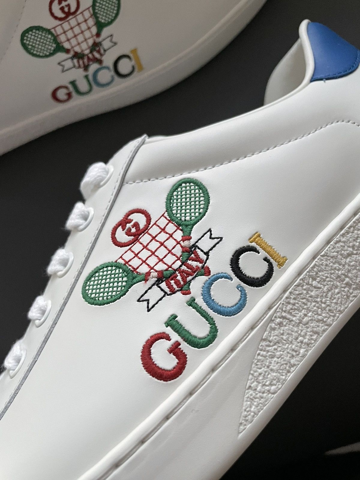 Gucci Super Runway Gucci Tennis Sneaker Brand New Size US 10 / EU 43 - 6 Thumbnail