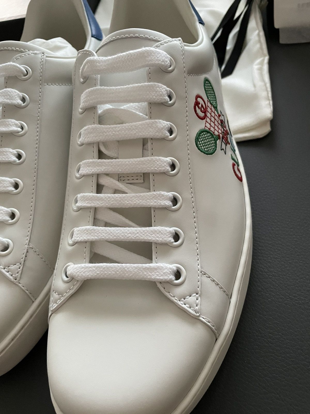 Gucci Super Runway Gucci Tennis Sneaker Brand New Size US 10 / EU 43 - 18 Thumbnail