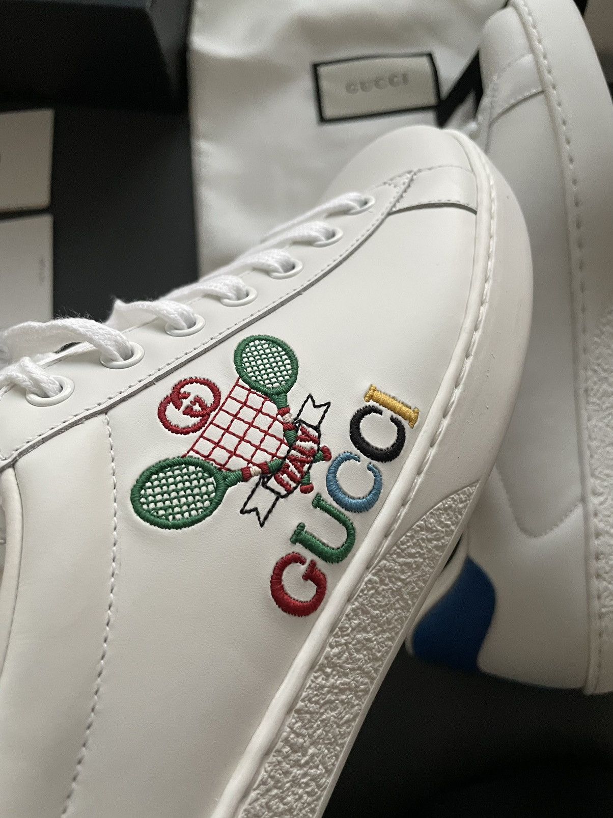 Gucci Super Runway Gucci Tennis Sneaker Brand New Size US 10 / EU 43 - 23 Thumbnail