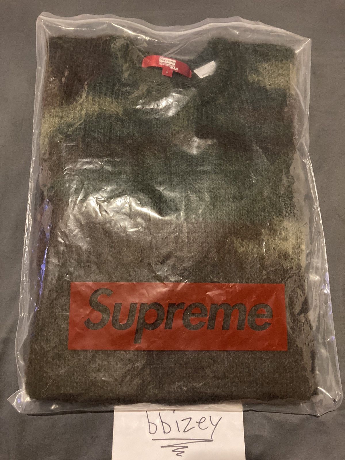 Supreme Supreme JUNYA WATANABE CDG MAN Brushed Camo Sweater Large | Grailed