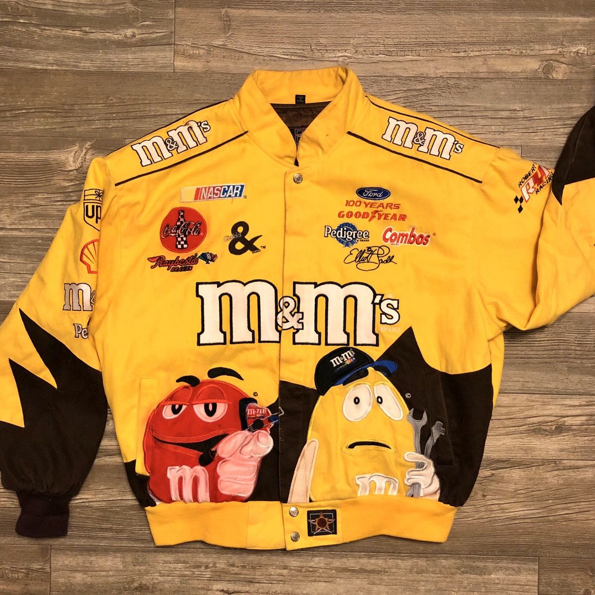 Vintage Vintage Jeff Hamilton Racing Jacket M&M’s Jacket Rare | Grailed