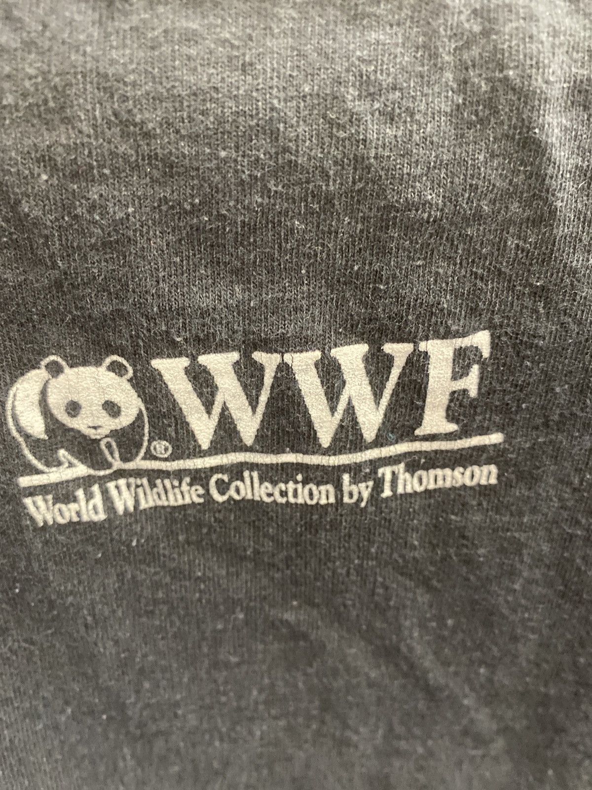 Vintage Vintage 1993 World Wildlife Fund Giraffe Nature Graphic tee Size US XXL / EU 58 / 5 - 4 Thumbnail