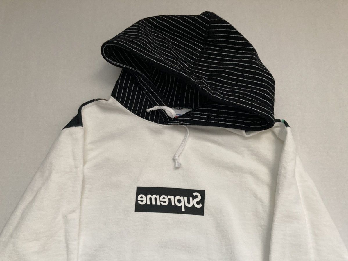 Supreme Supreme CDG Harold Hunter black white hoody sweater medium Size US M / EU 48-50 / 2 - 1 Thumbnail