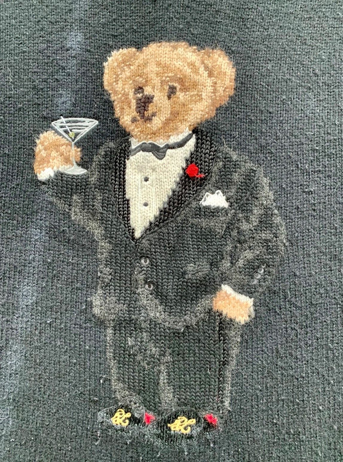 Polo Ralph Lauren Polo Ralph Lauren Martini Bear Sweater Grailed