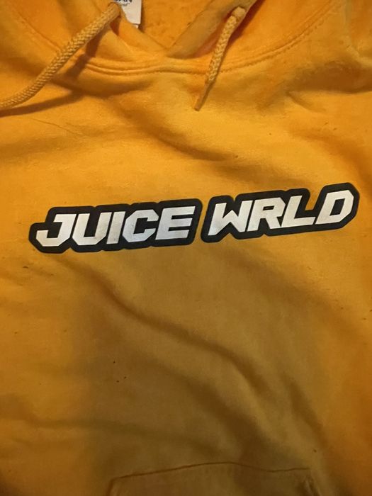 Juice wrld cheap hoodie yellow