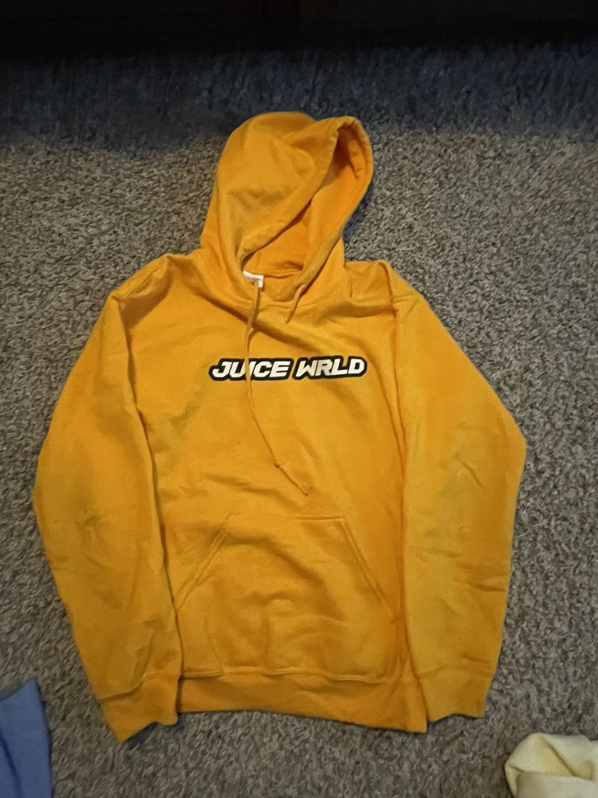 Juice wrld cheap yellow hoodie