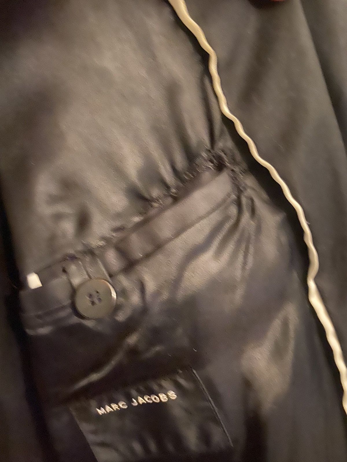 Marc Jacobs Marc Jacobs biker jacket with leather sleeves Size US L / EU 52-54 / 3 - 4 Thumbnail
