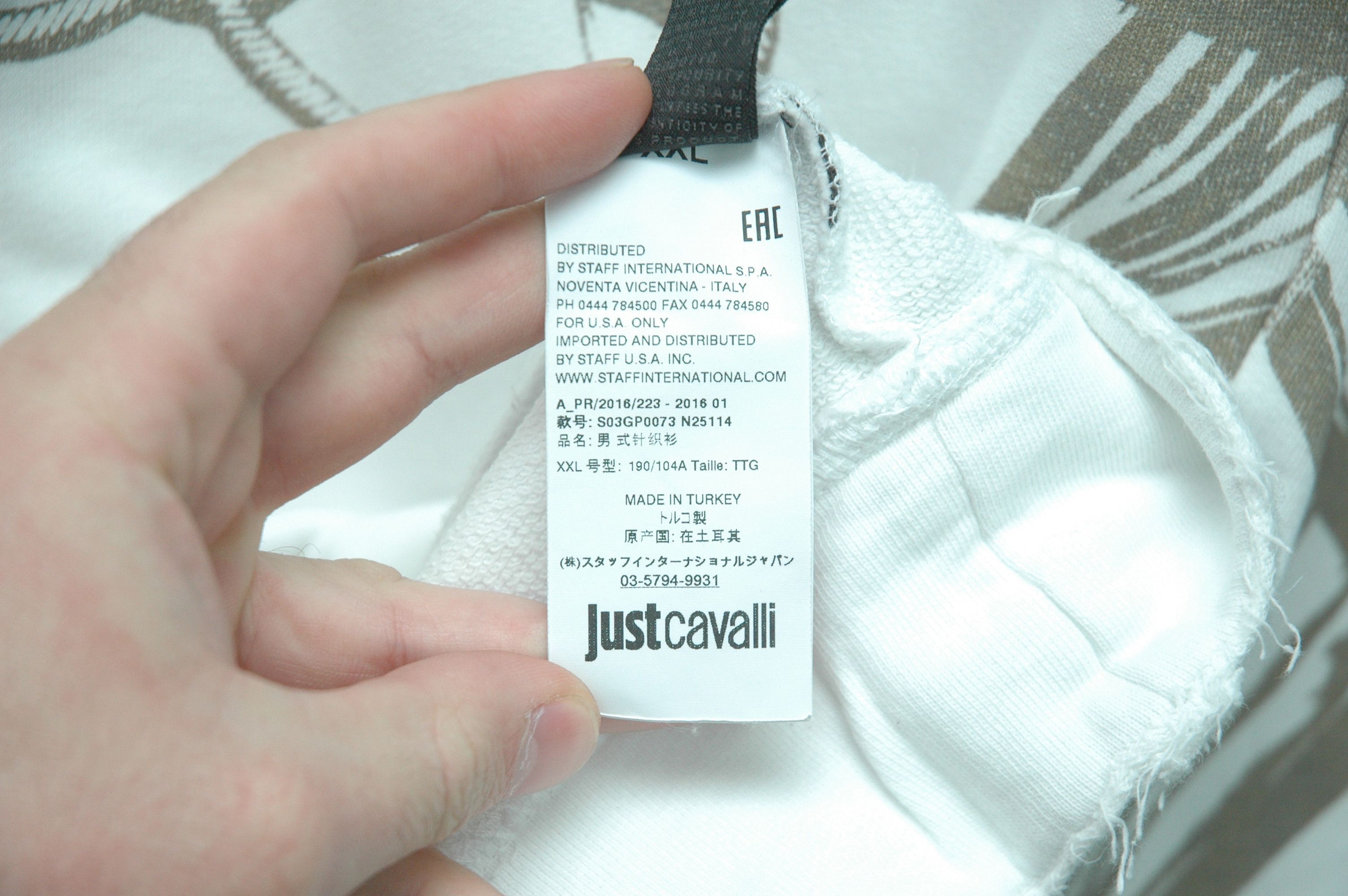 Just Cavalli Vintage Just Cavalli Printed Sweatshirt Size US XXL / EU 58 / 5 - 10 Thumbnail