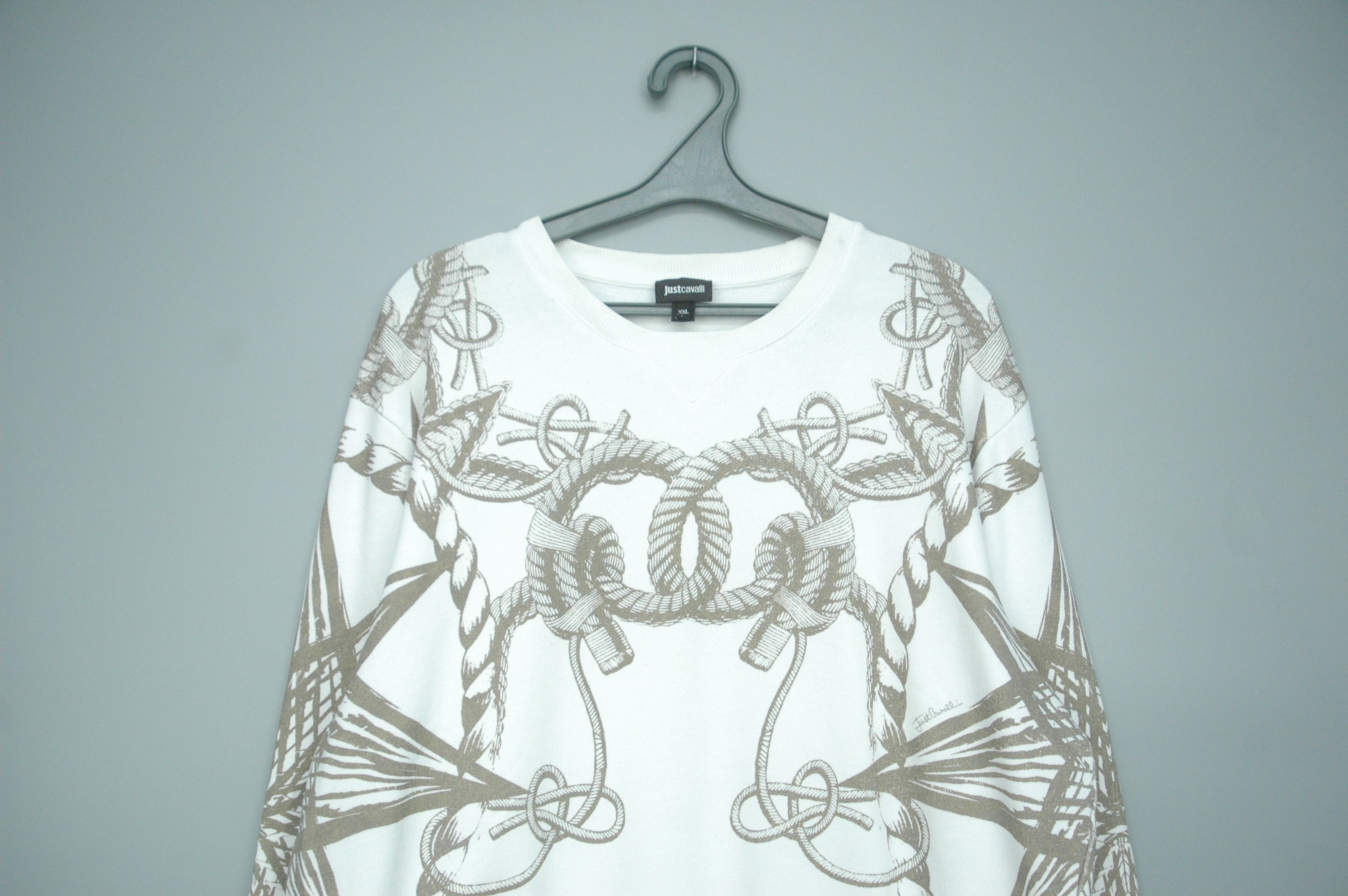 Just Cavalli Vintage Just Cavalli Printed Sweatshirt Size US XXL / EU 58 / 5 - 2 Thumbnail