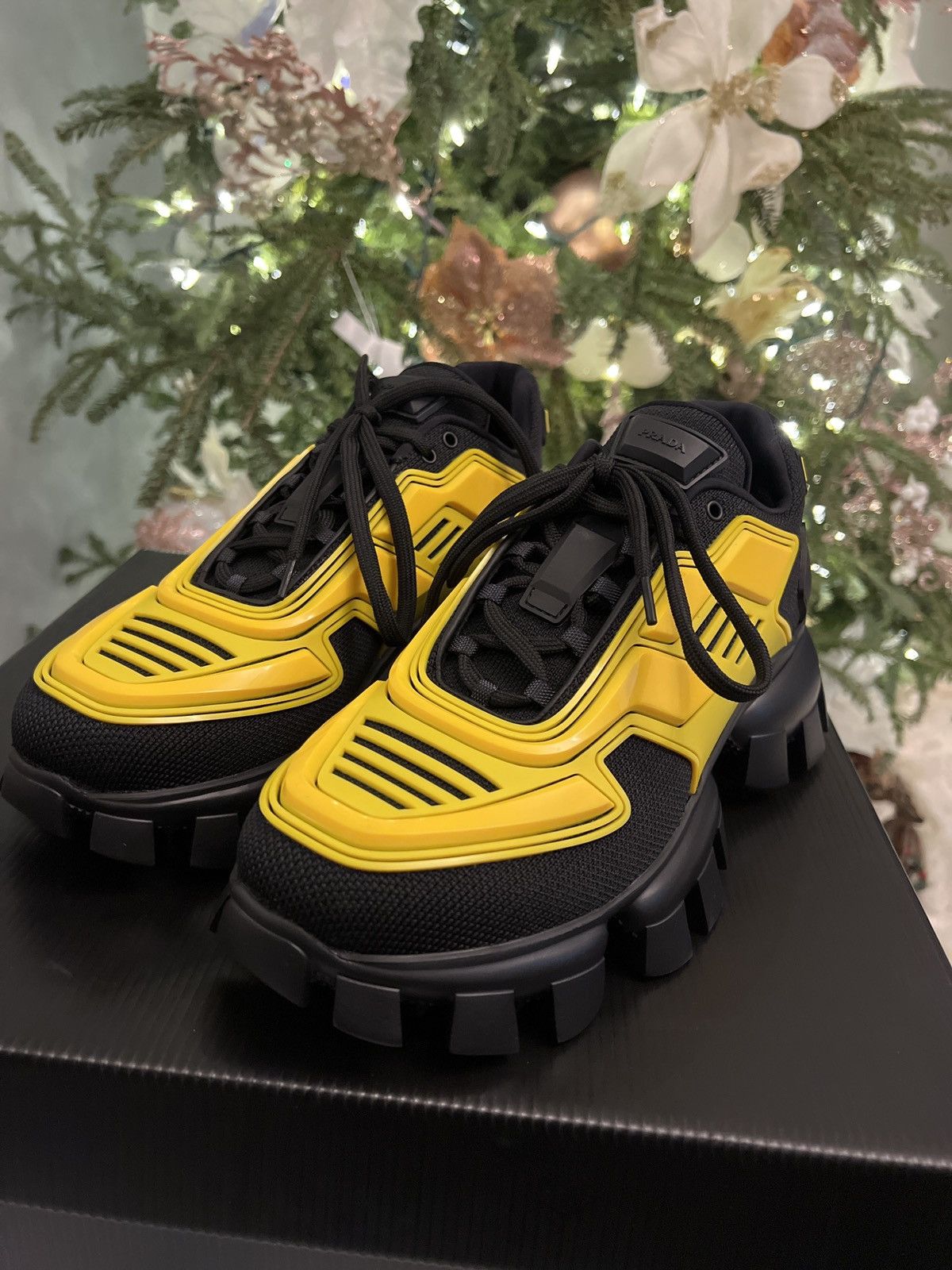Prada Prada Cloudbust Thunder Yellow Sneakers Grailed