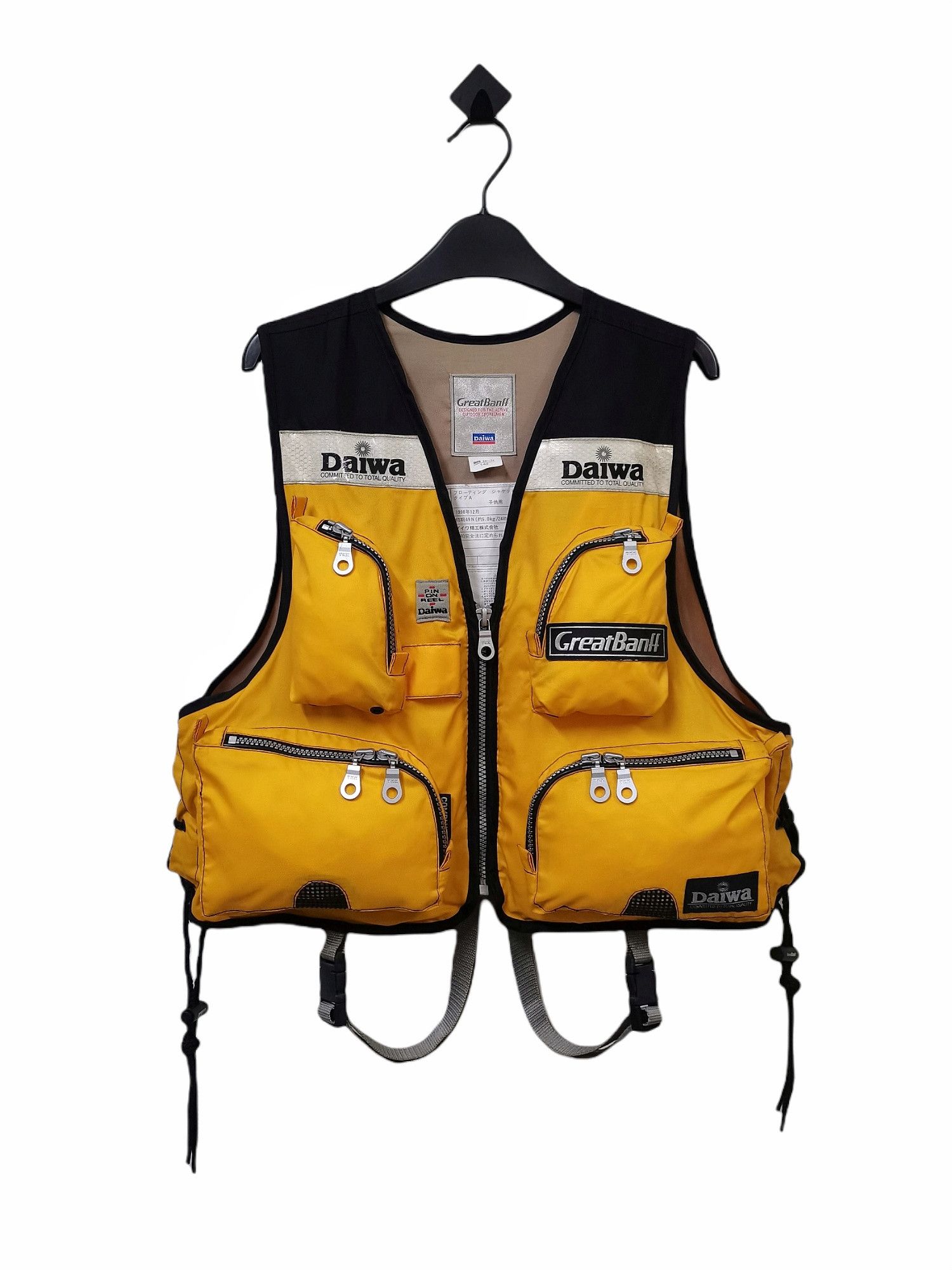 DAIWA 🔥🔥🔥Daiwa GreatBanff Fishing Gear Vest Life Jacket Rare Size US S / EU 44-46 / 1 - 1 Thumbnail