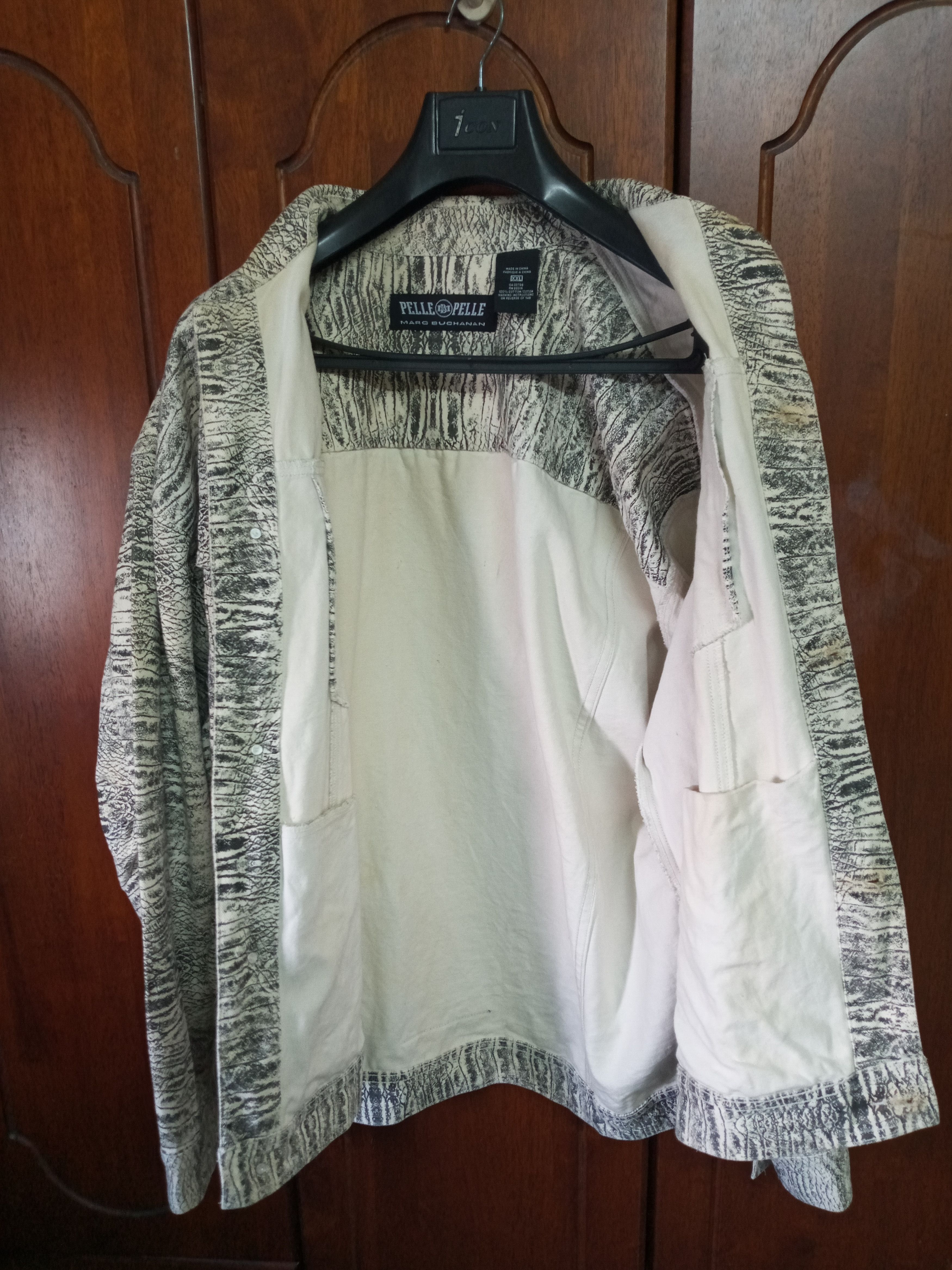 Marc Buchanan × Pelle Pelle Pelle Pelle 90's Full Print City Slicker Jacket Size US XXL / EU 58 / 5 - 3 Thumbnail