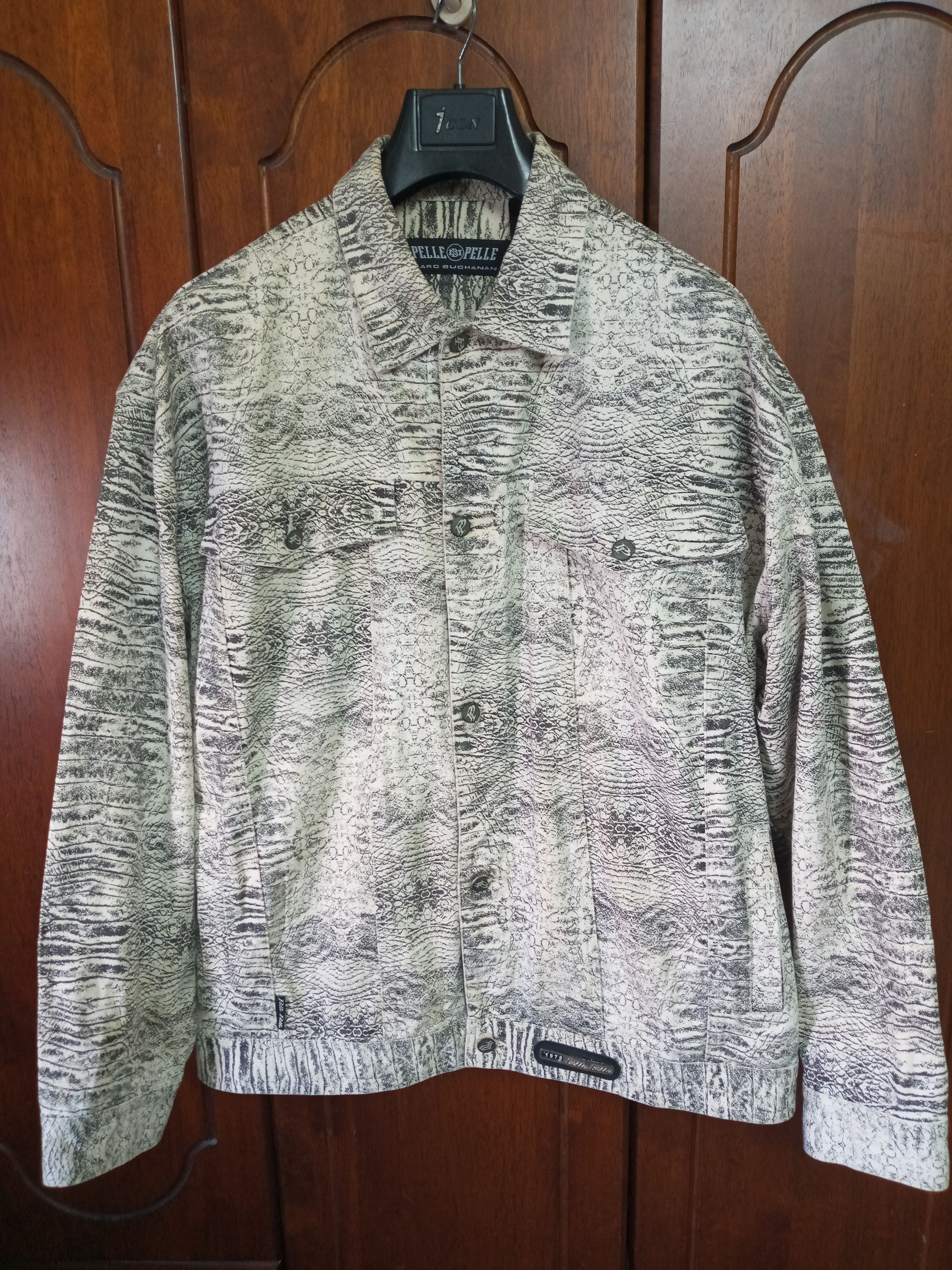 Marc Buchanan × Pelle Pelle Pelle Pelle 90's Full Print City Slicker Jacket Size US XXL / EU 58 / 5 - 1 Thumbnail