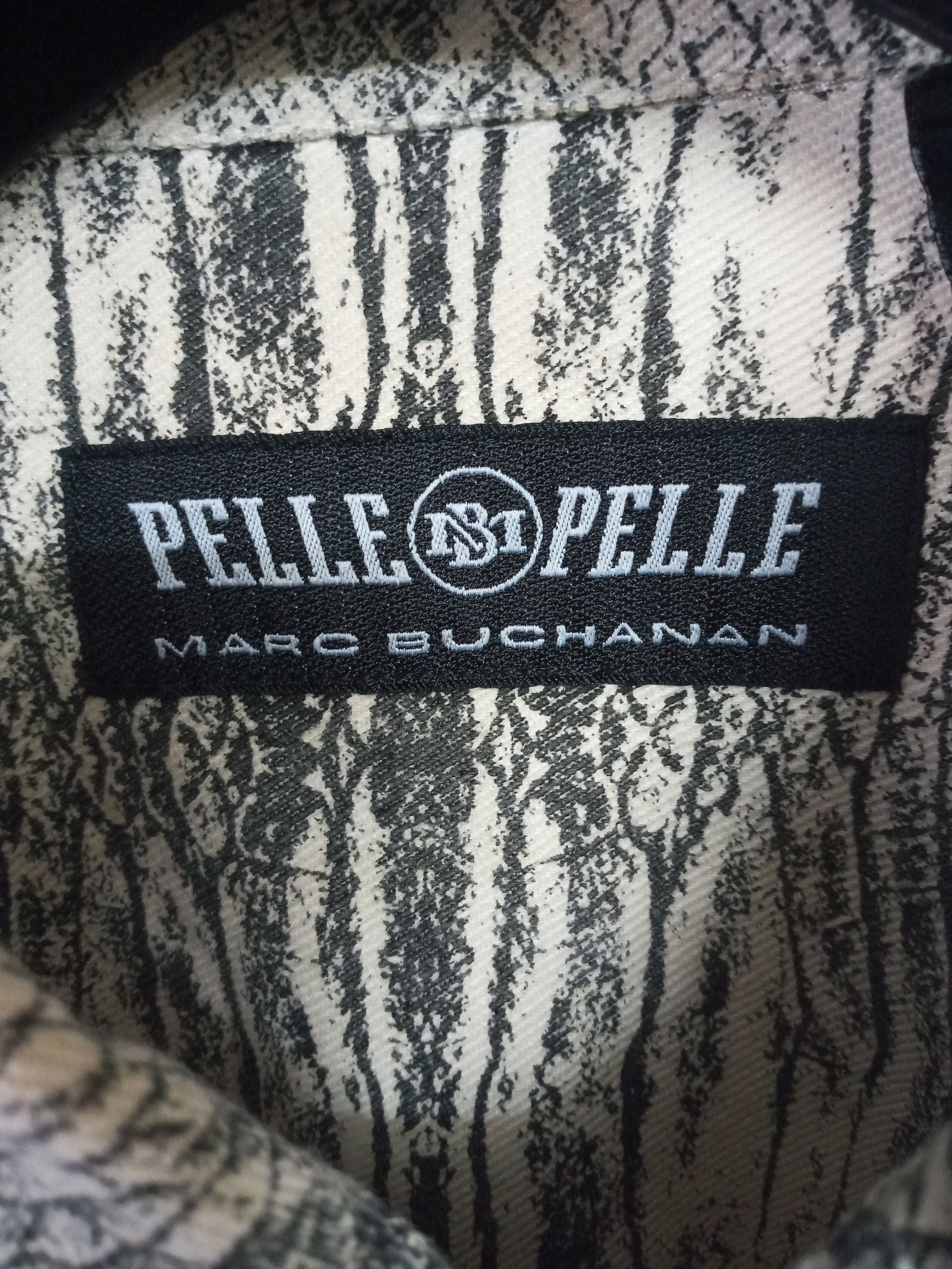Marc Buchanan × Pelle Pelle Pelle Pelle 90's Full Print City Slicker Jacket Size US XXL / EU 58 / 5 - 6 Thumbnail