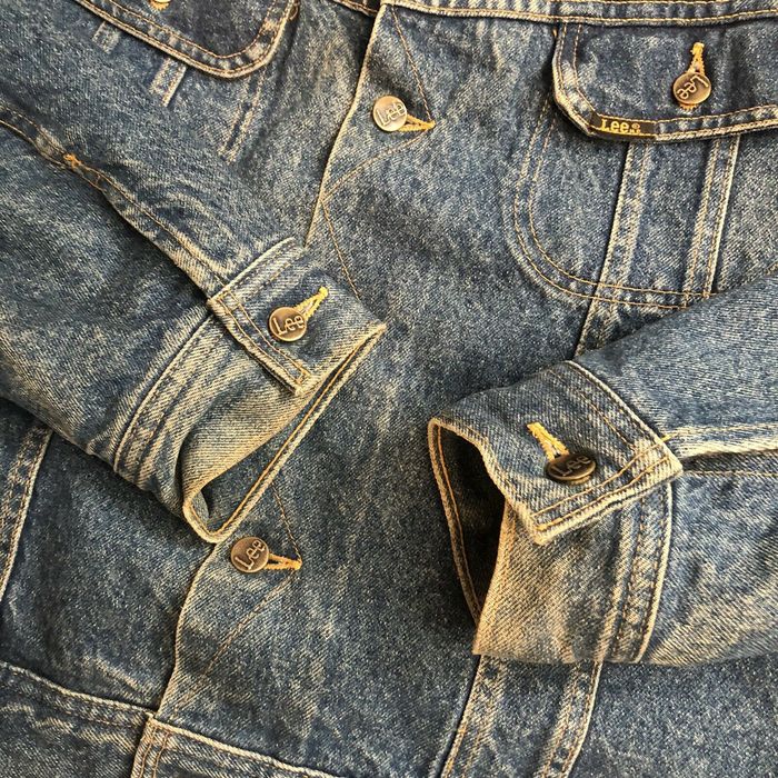 Lee Vintage Storm Rider Blanket Lined Denim Jacket 70s 80s Grailed