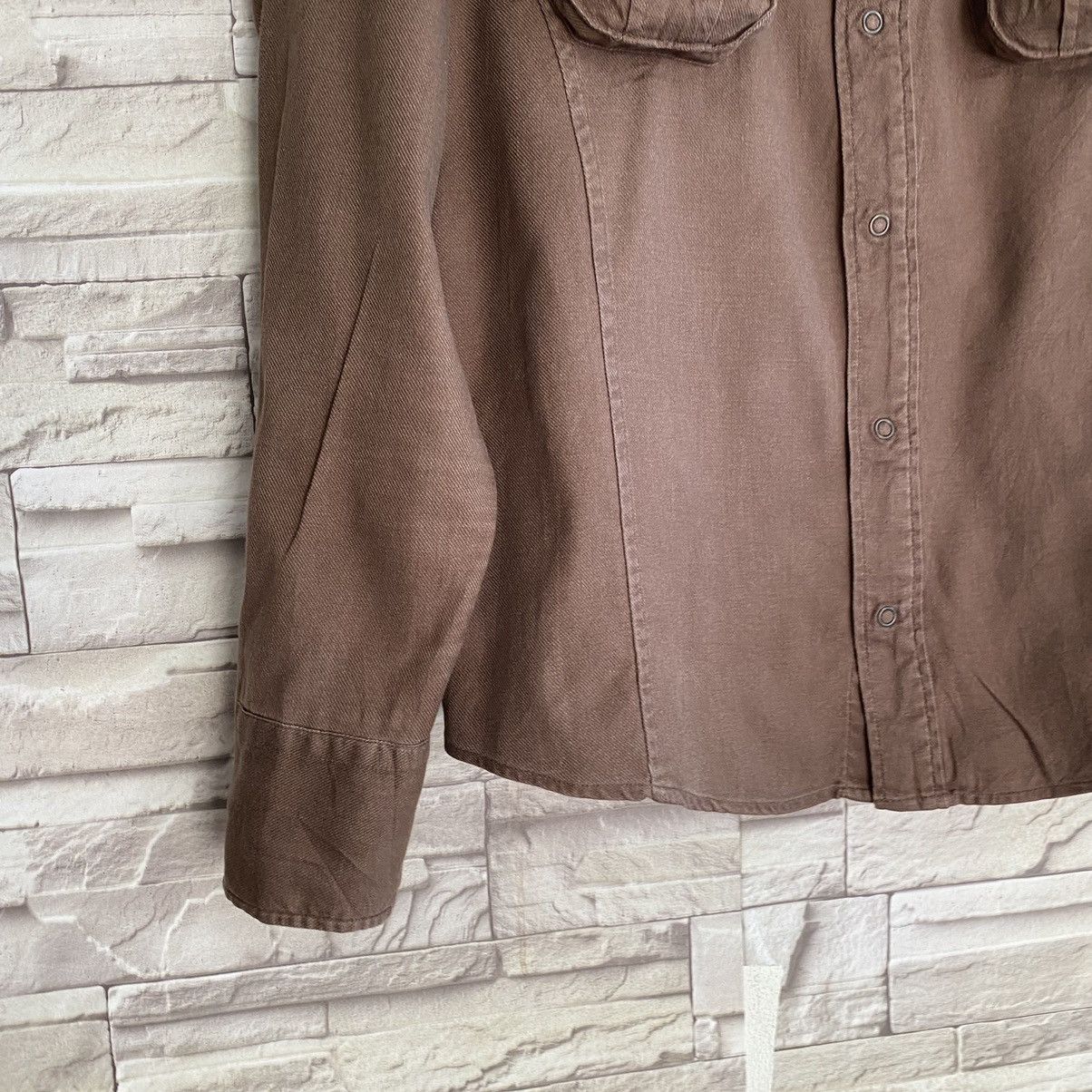 Japanese Brand Vintage Tete Homme Cargo Shirt Size US L / EU 52-54 / 3 - 4 Thumbnail