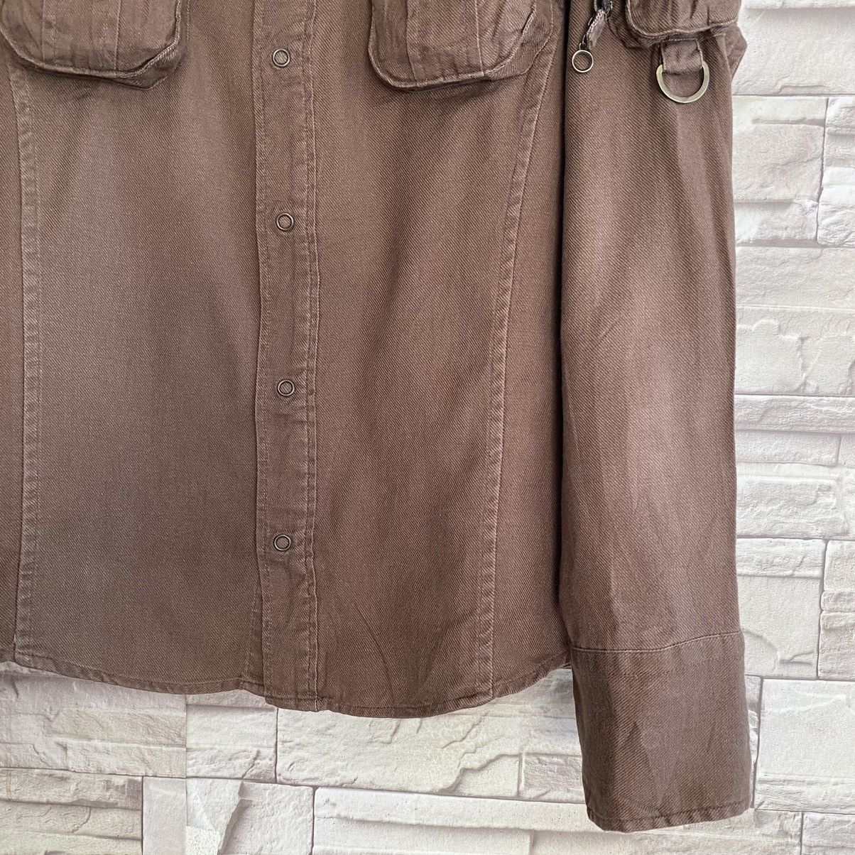 Japanese Brand Vintage Tete Homme Cargo Shirt Size US L / EU 52-54 / 3 - 5 Thumbnail