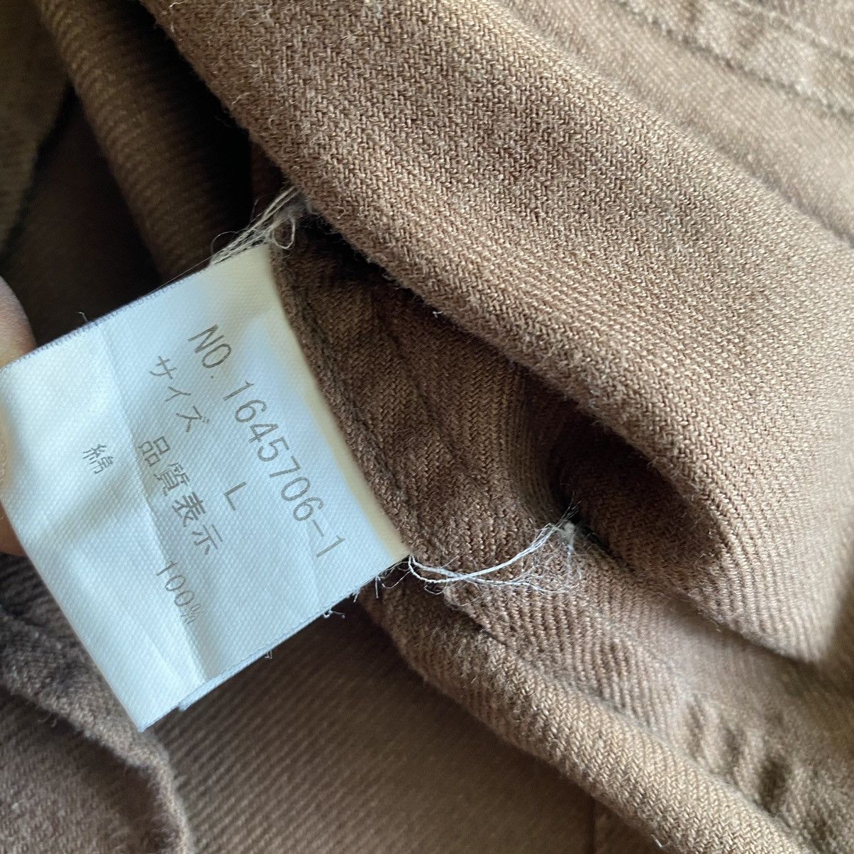 Japanese Brand Vintage Tete Homme Cargo Shirt Size US L / EU 52-54 / 3 - 16 Thumbnail