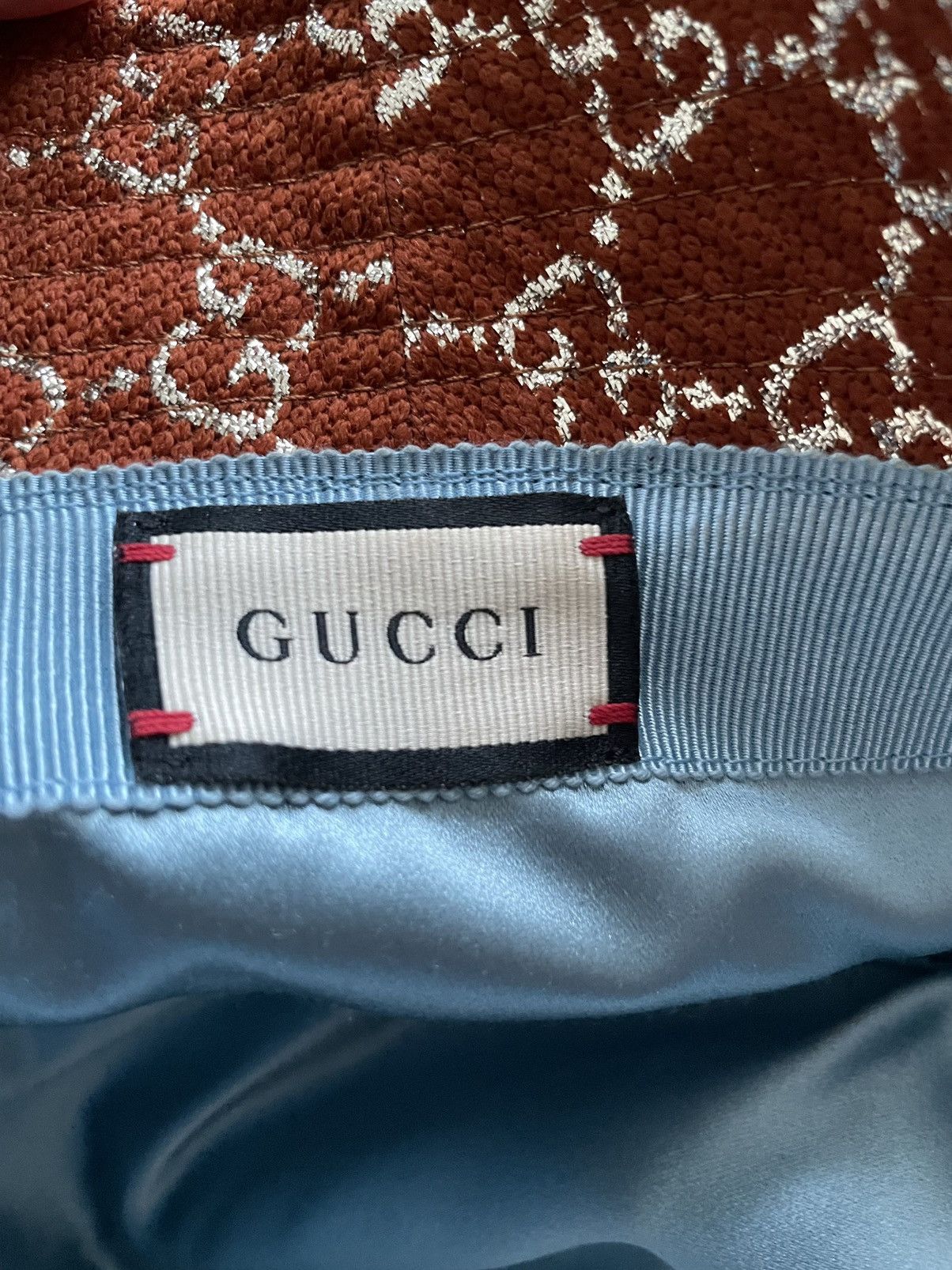 Gucci Super Rare Limited Edition Runway Brand NEW GG Logo Hat Size ONE SIZE - 3 Thumbnail