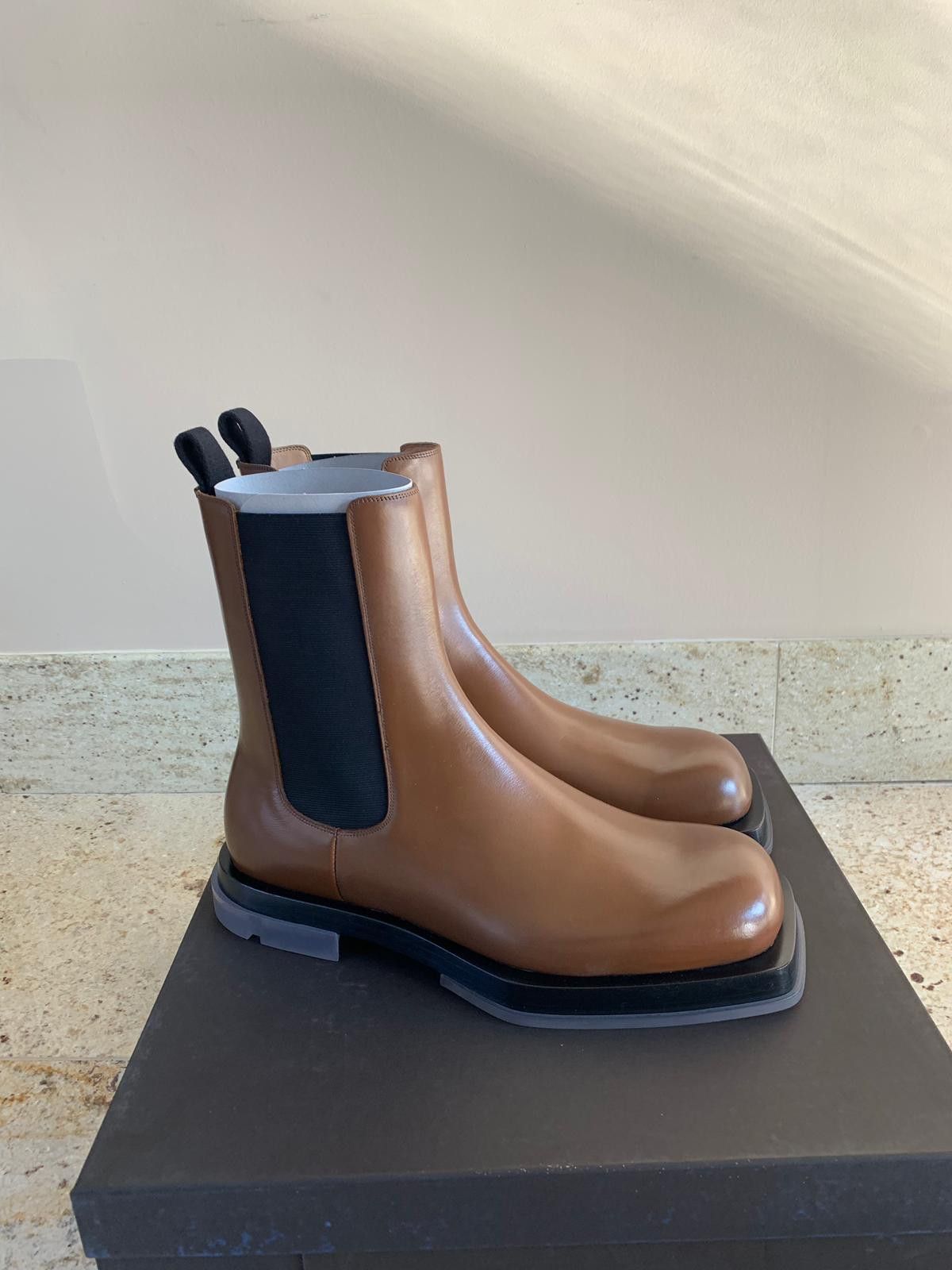 Bottega Veneta Lennon Boots in Light Brown Size US 12 / EU 45 - 7 Thumbnail