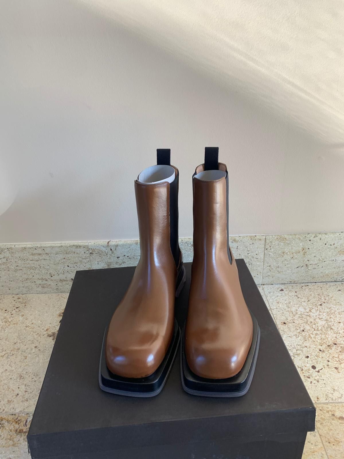 Bottega Veneta Lennon Boots in Light Brown Size US 12 / EU 45 - 8 Thumbnail