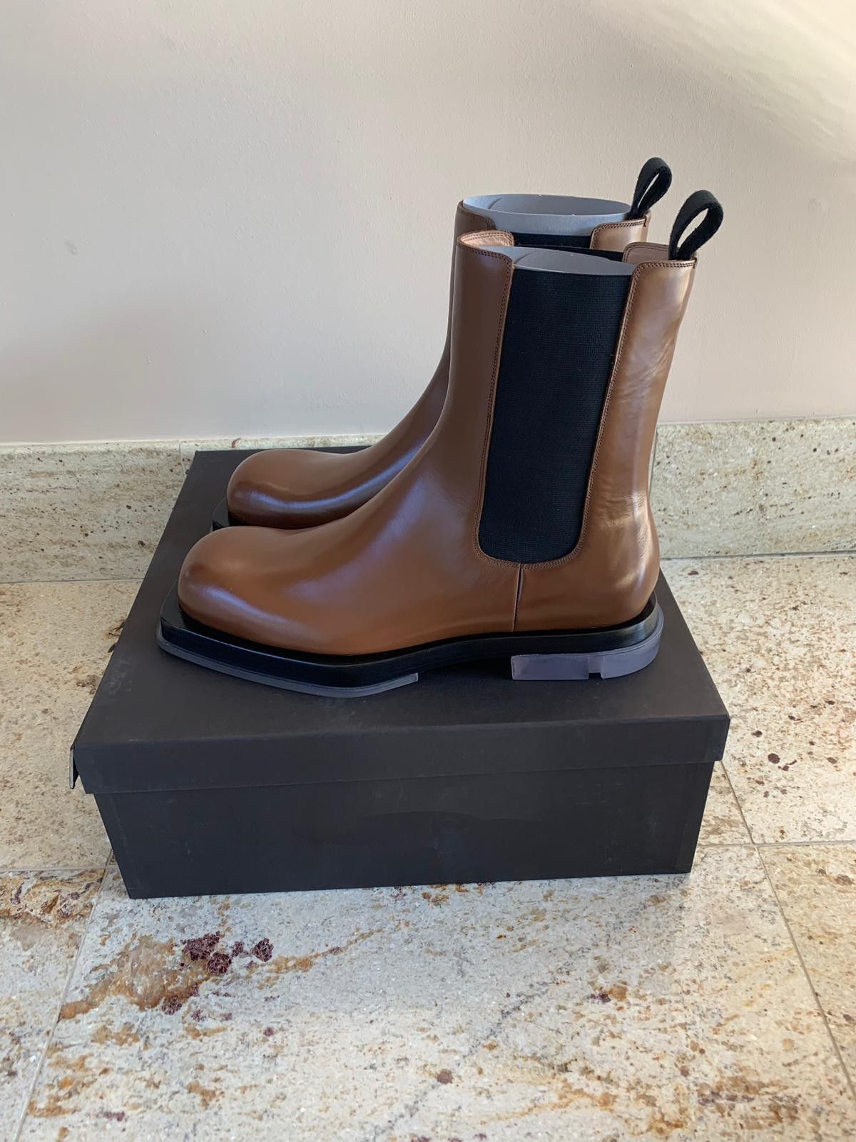 Bottega Veneta Lennon Boots in Light Brown Size US 12 / EU 45 - 4 Thumbnail