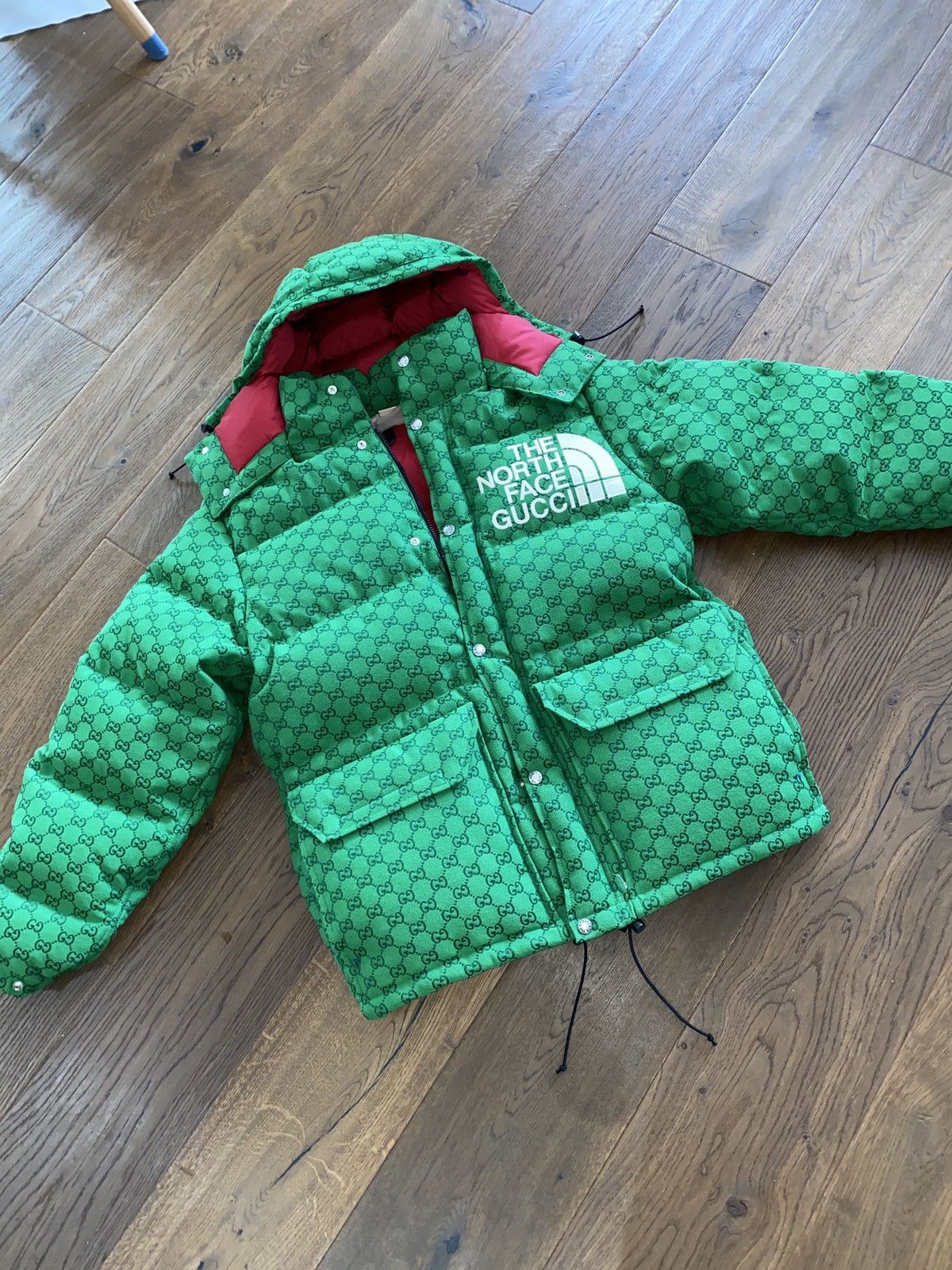 Gucci × The North Face Gucci x The Northface Padded Jacket Gucci × The North Face Gucci x The Northface Padded Jacket