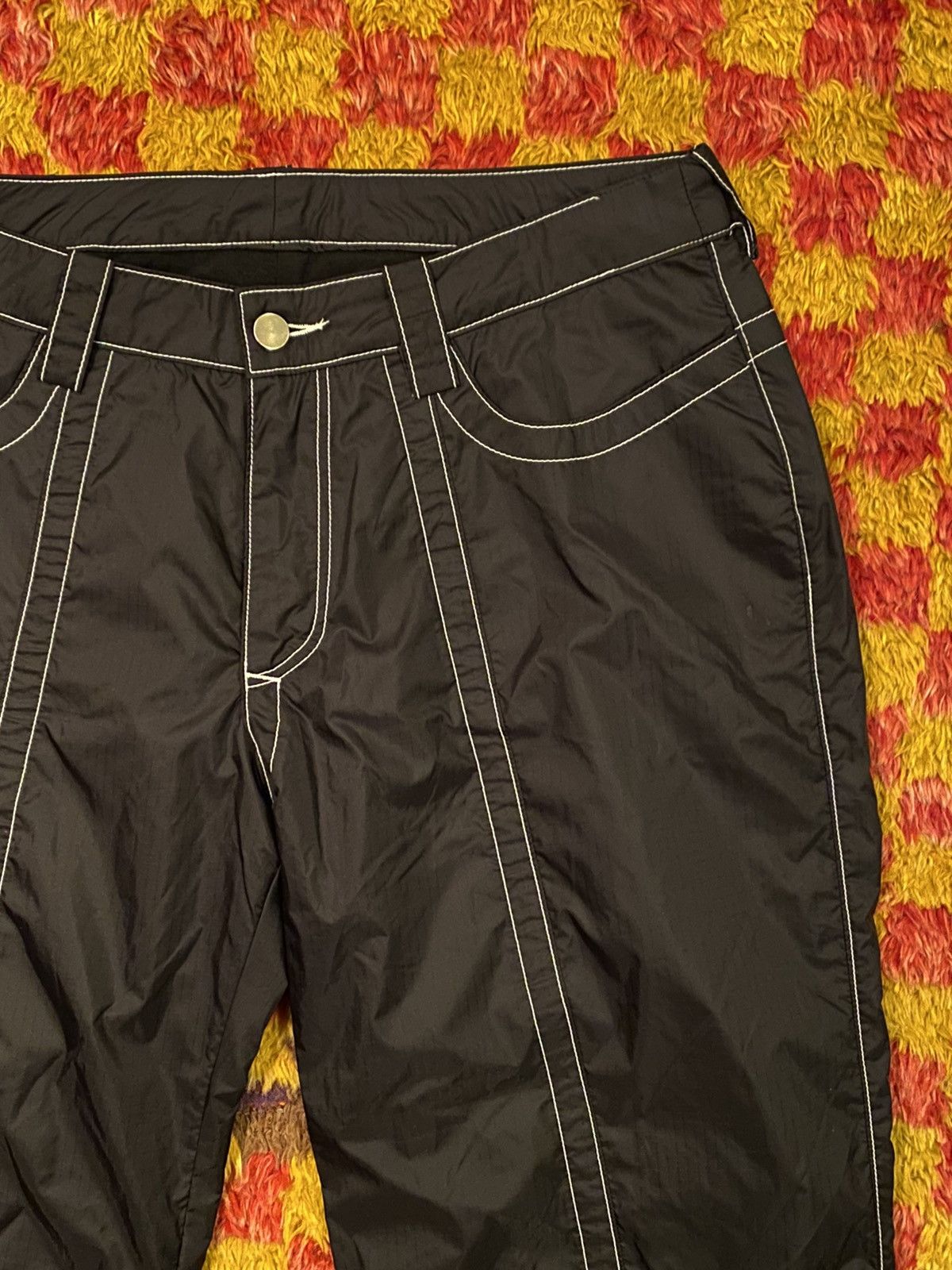 Japanese Brand Fffpostalservice uniform ripstop trousers Size US 33 - 2 Thumbnail