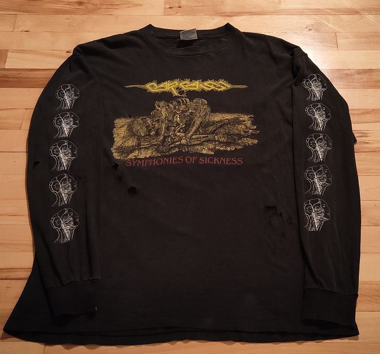 Vintage Carcass - Reek Of Putrefaction Long Sleeve shirt | Grailed