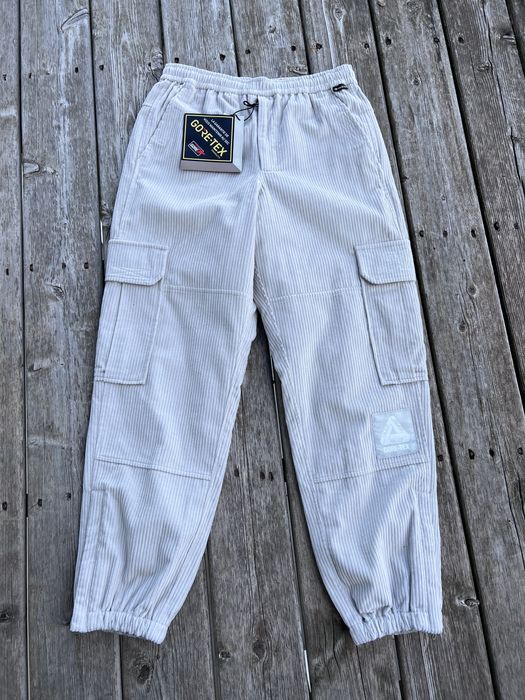 Palace Palace Corduroy Goretex Cargo Pants Stone | Grailed