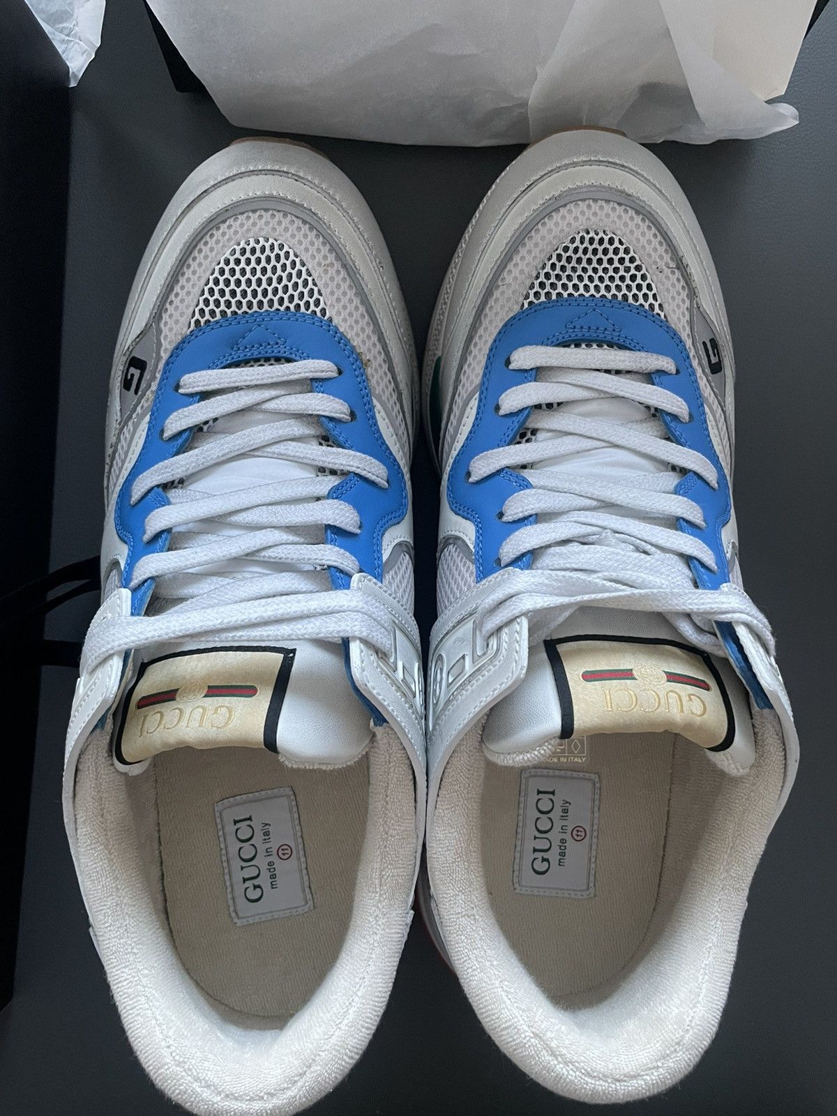 Gucci Runway Limited Edition Gucci Logo Sneakers Limited Edition Size US 11 / EU 44 - 19 Thumbnail