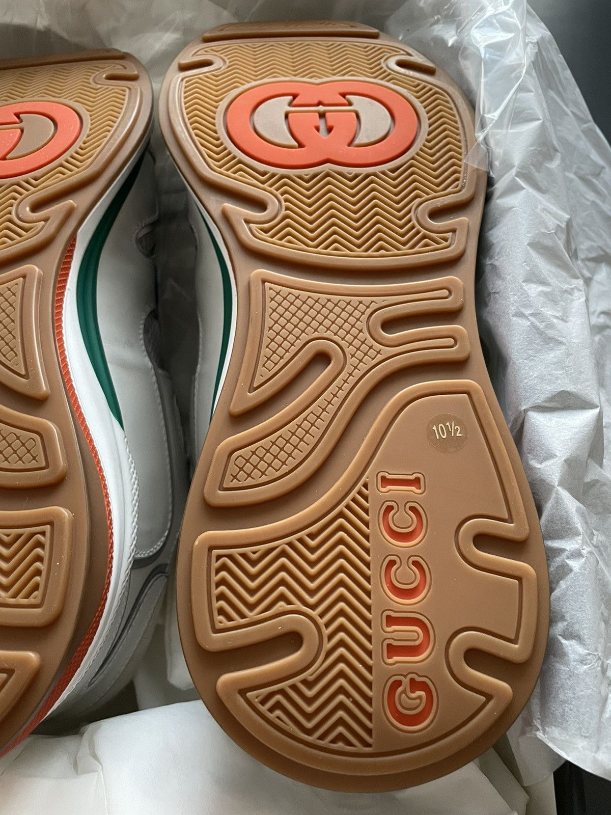 Gucci Runway Limited Edition Gucci Logo Sneakers Limited Edition Size US 11 / EU 44 - 23 Thumbnail