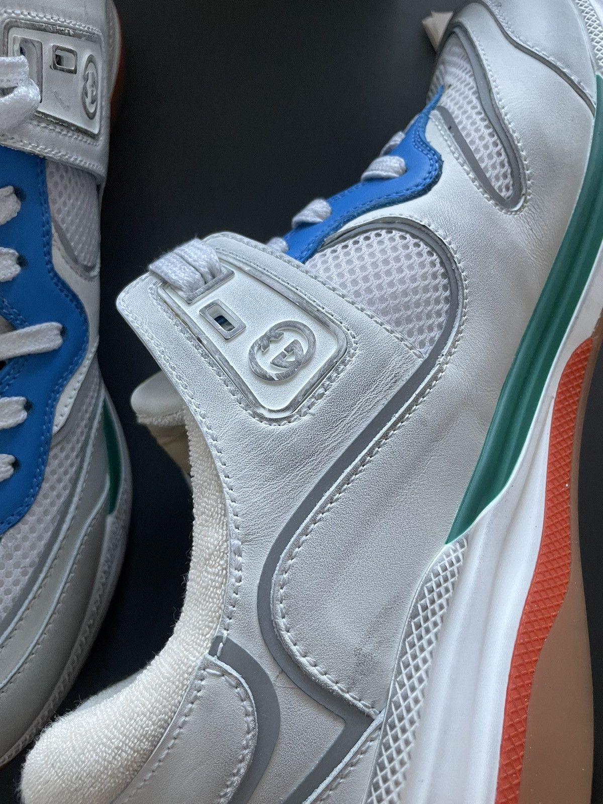 Gucci Runway Limited Edition Gucci Logo Sneakers Limited Edition Size US 11 / EU 44 - 17 Thumbnail