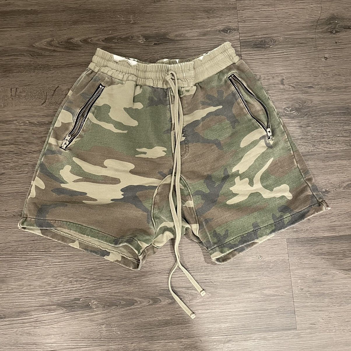 2024 Fear of God Camo Sweats Shorts XL