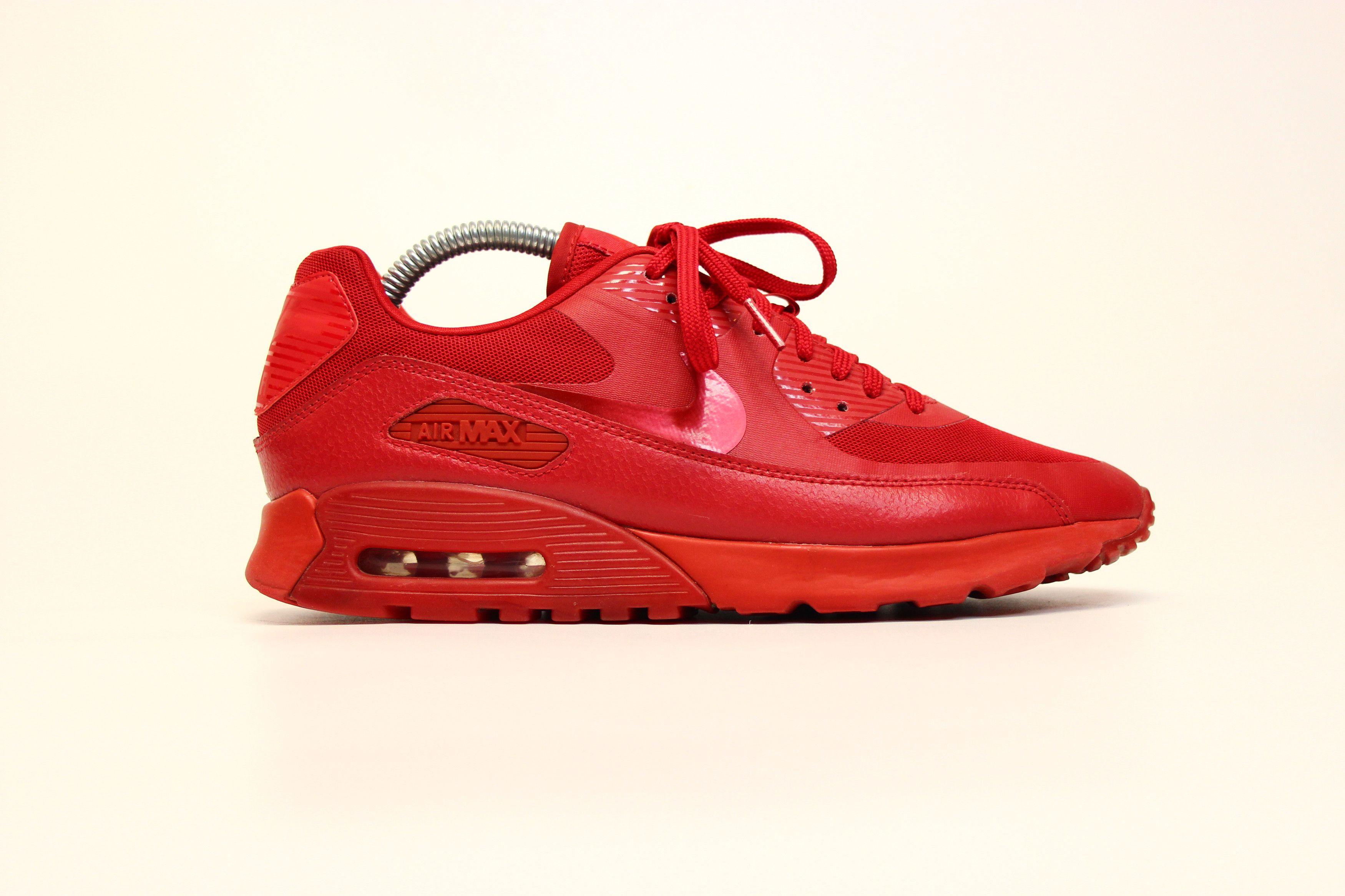 Nike 2015 Air Max 90 Ultra Essential Red | Womens Holiday Size US 8.5 / EU 41-42 - 3 Thumbnail