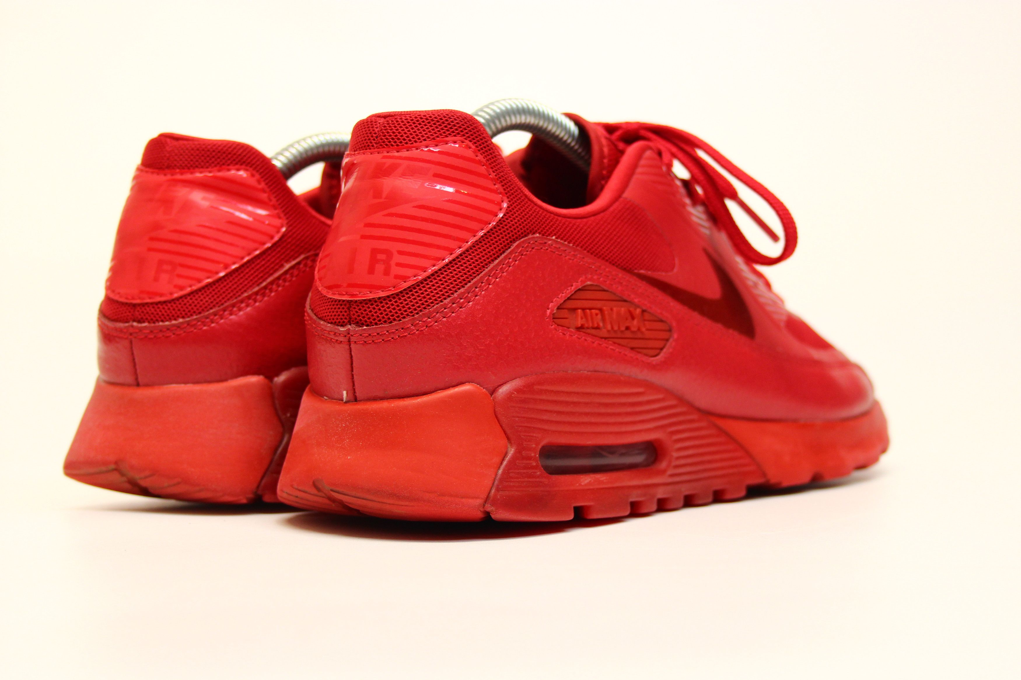 Nike 2015 Air Max 90 Ultra Essential Red | Womens Holiday Size US 8.5 / EU 41-42 - 8 Thumbnail