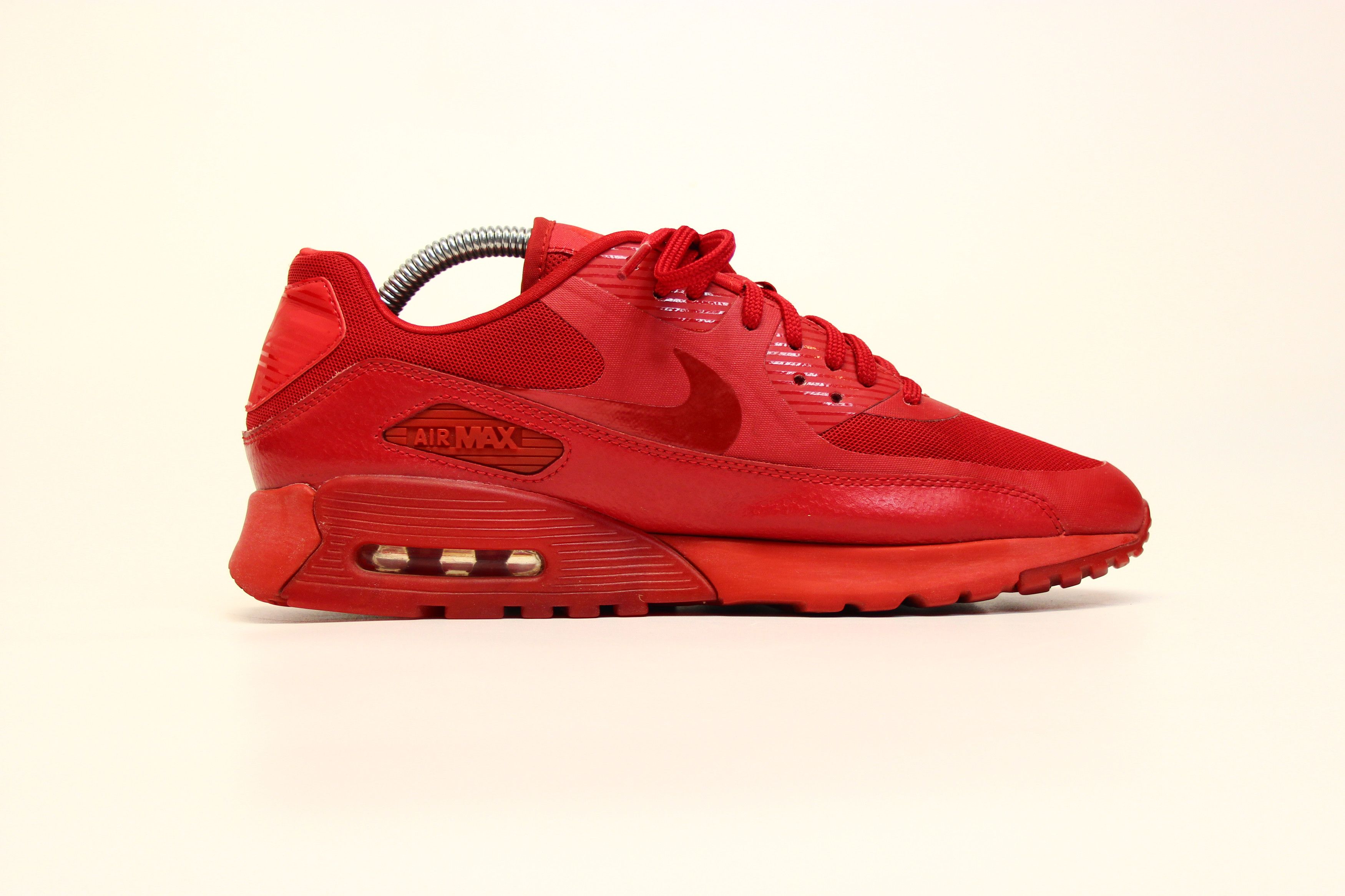 Nike 2015 Air Max 90 Ultra Essential Red | Womens Holiday Size US 8.5 / EU 41-42 - 2 Thumbnail