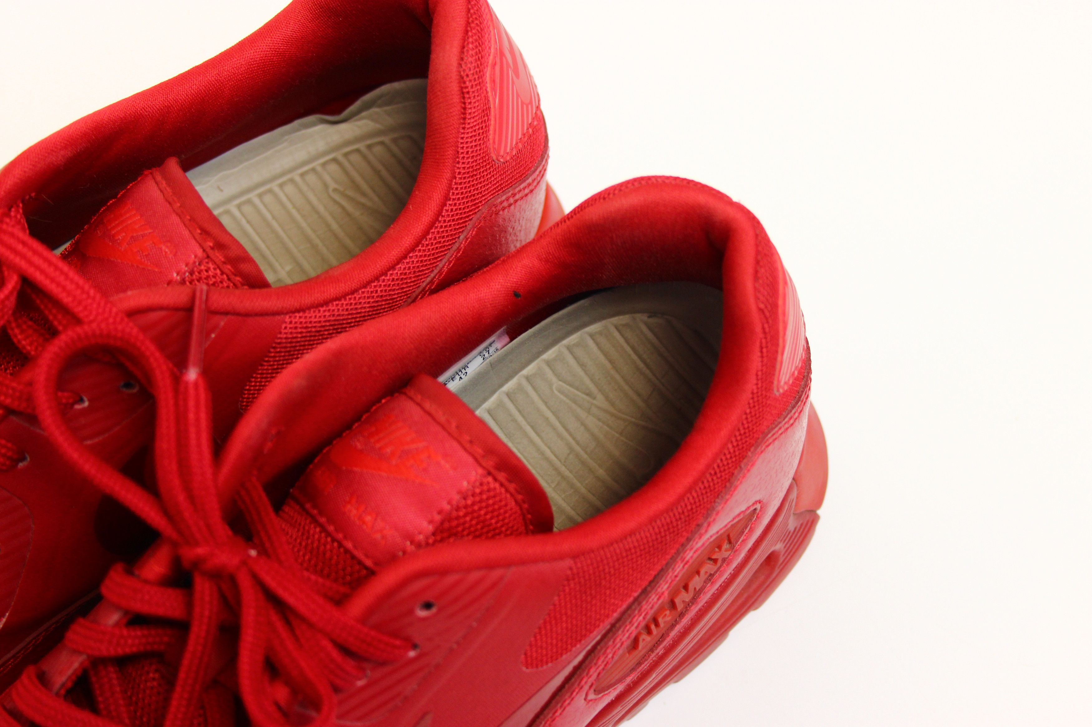 Nike 2015 Air Max 90 Ultra Essential Red | Womens Holiday Size US 8.5 / EU 41-42 - 10 Thumbnail