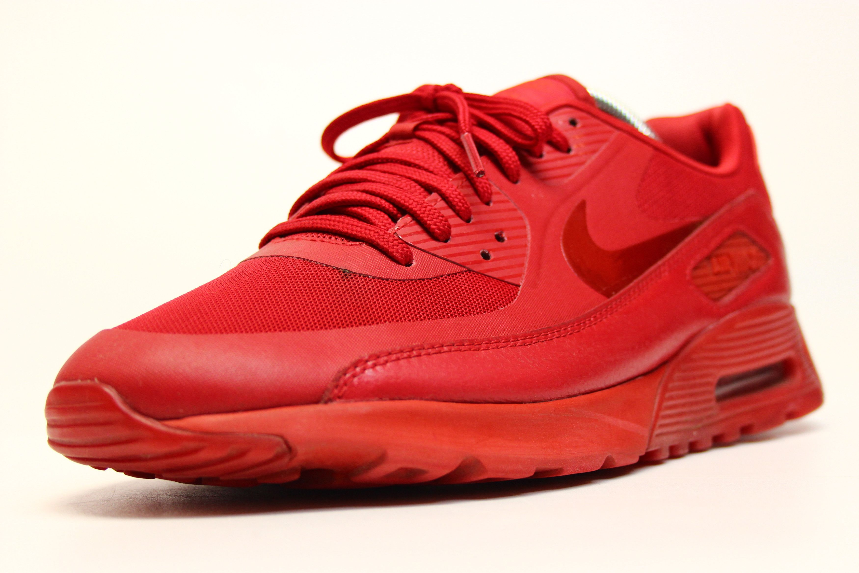 Nike 2015 Air Max 90 Ultra Essential Red | Womens Holiday Size US 8.5 / EU 41-42 - 9 Thumbnail