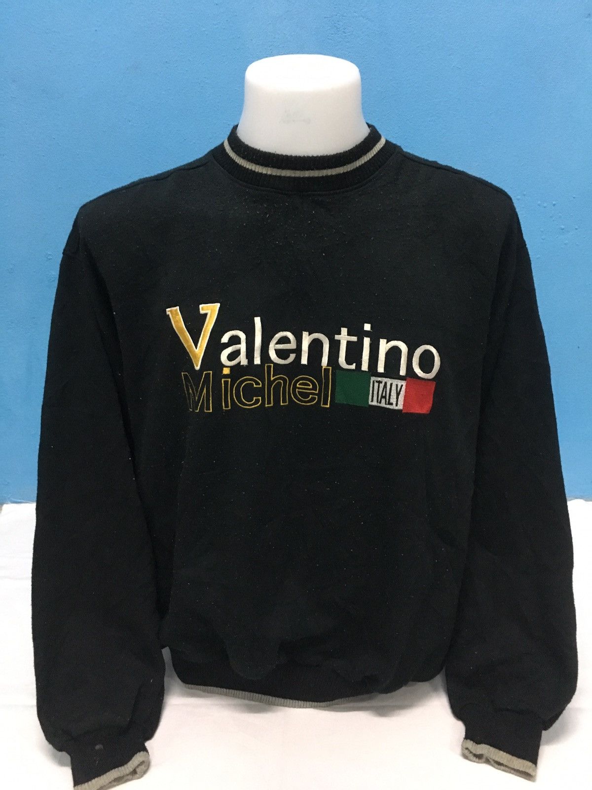 Valentino Valentino Michael Spellout Big Logo Pullover Sweater Size US M / EU 48-50 / 2 - 1 Thumbnail