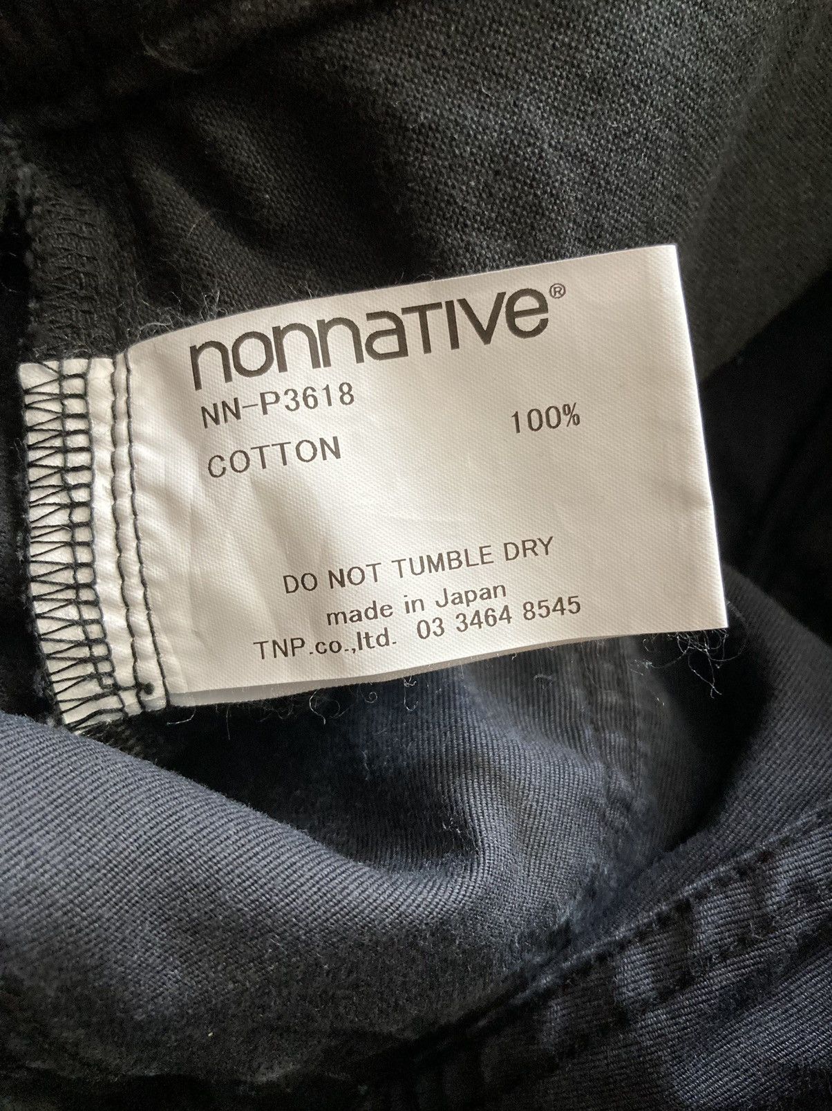 Nonnative Nonnative Japan black skinny biker jeans Size US 31 - 7 Thumbnail