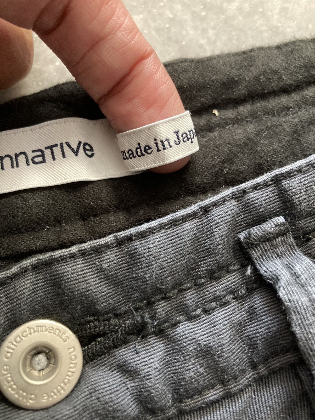 Nonnative Nonnative Japan black skinny biker jeans Size US 31 - 5 Thumbnail