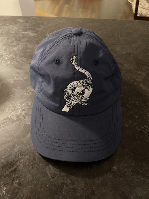 Palace Palace Dragon Shell P 6-Panel Cap NAVY | Grailed