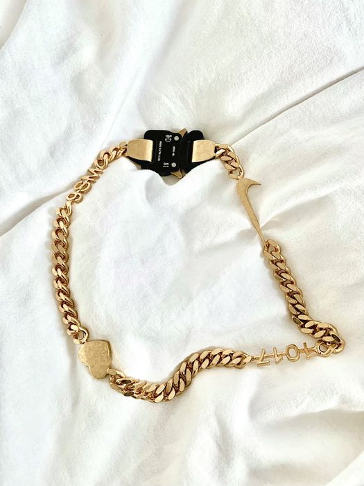 Nike Alyx Hero Chain 001 Necklace Gold | Grailed