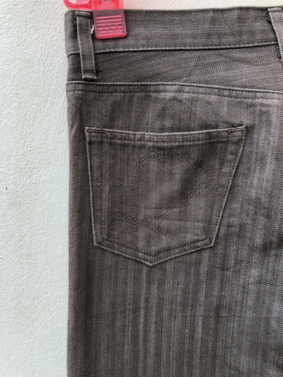Vintage RICO Japan riri Zipper Brown Striped HBT Pant Size US 30 / EU 46 - 11 Thumbnail